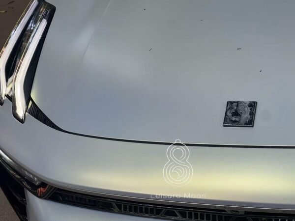 bold tiger cloisonné badge for lynk & co