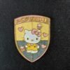 porsche hello kitty cloisonné enamel emblem